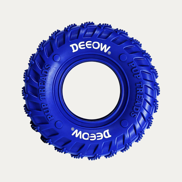 Rubber Tire Toy - Blue