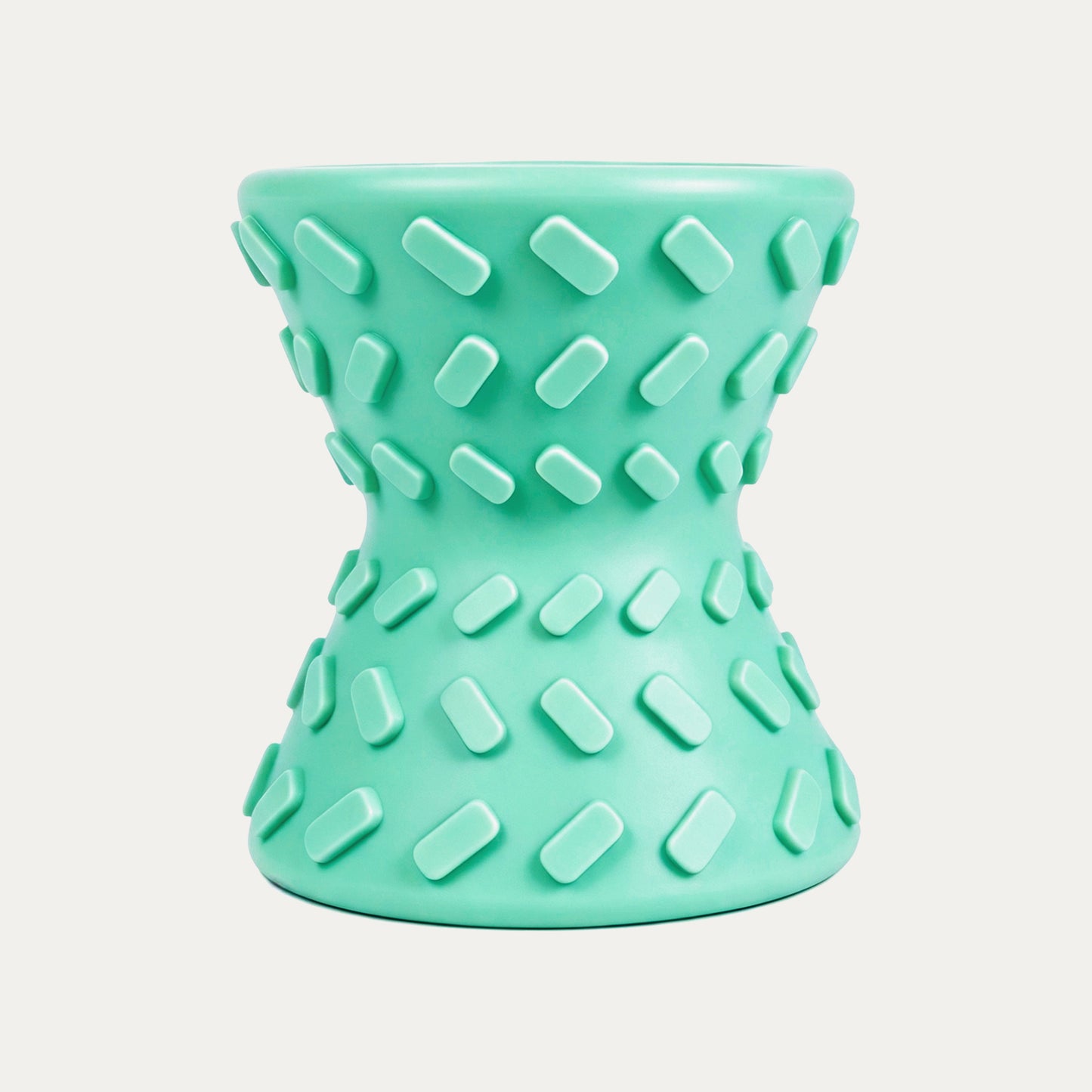 Hourglass Treat Dispensing Dog Toy - Mint