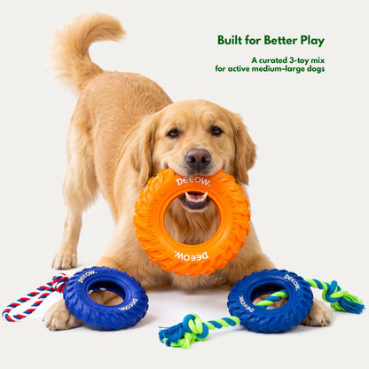 Active Energy Play Box - Interactive Toys for Large Dogs