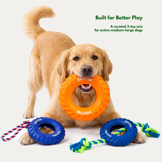 Active Energy Play Box - Interactive Toys for Large Dogs
