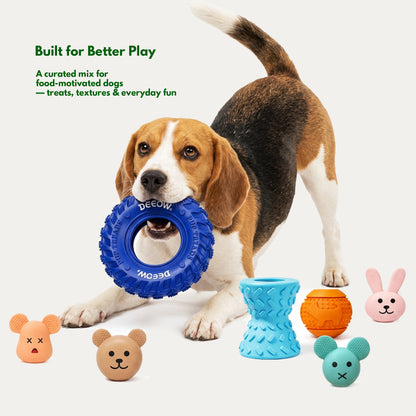 Brain Boost Play Box - Treat Enrichment Toys for Dogs