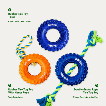Active Energy Play Box - Interactive Toys for Medium Dogs