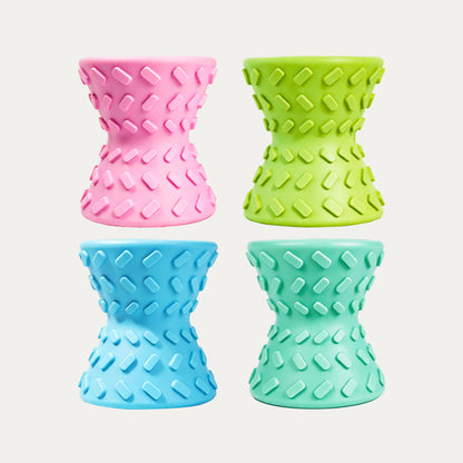 Hourglass Treat Dispensing Dog Toy - 4Pack