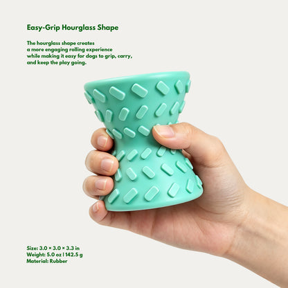 Hourglass Treat Dispensing Dog Toy - 4Pack