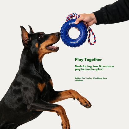 Water Adventure Play Box - Floating Outdoor Toys for Dogs