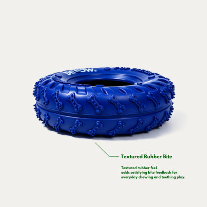 Rubber Tire Toy - Blue