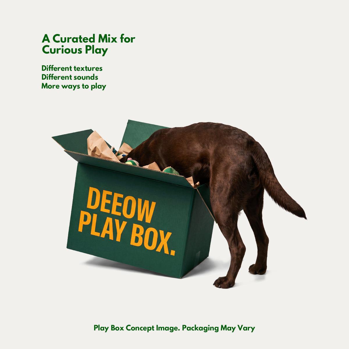 Cozy Indoor Play Box - Interactive Toys for Small Dogs