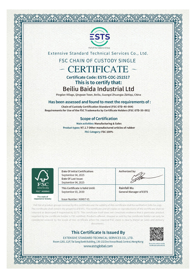 FSC & Sourcing document